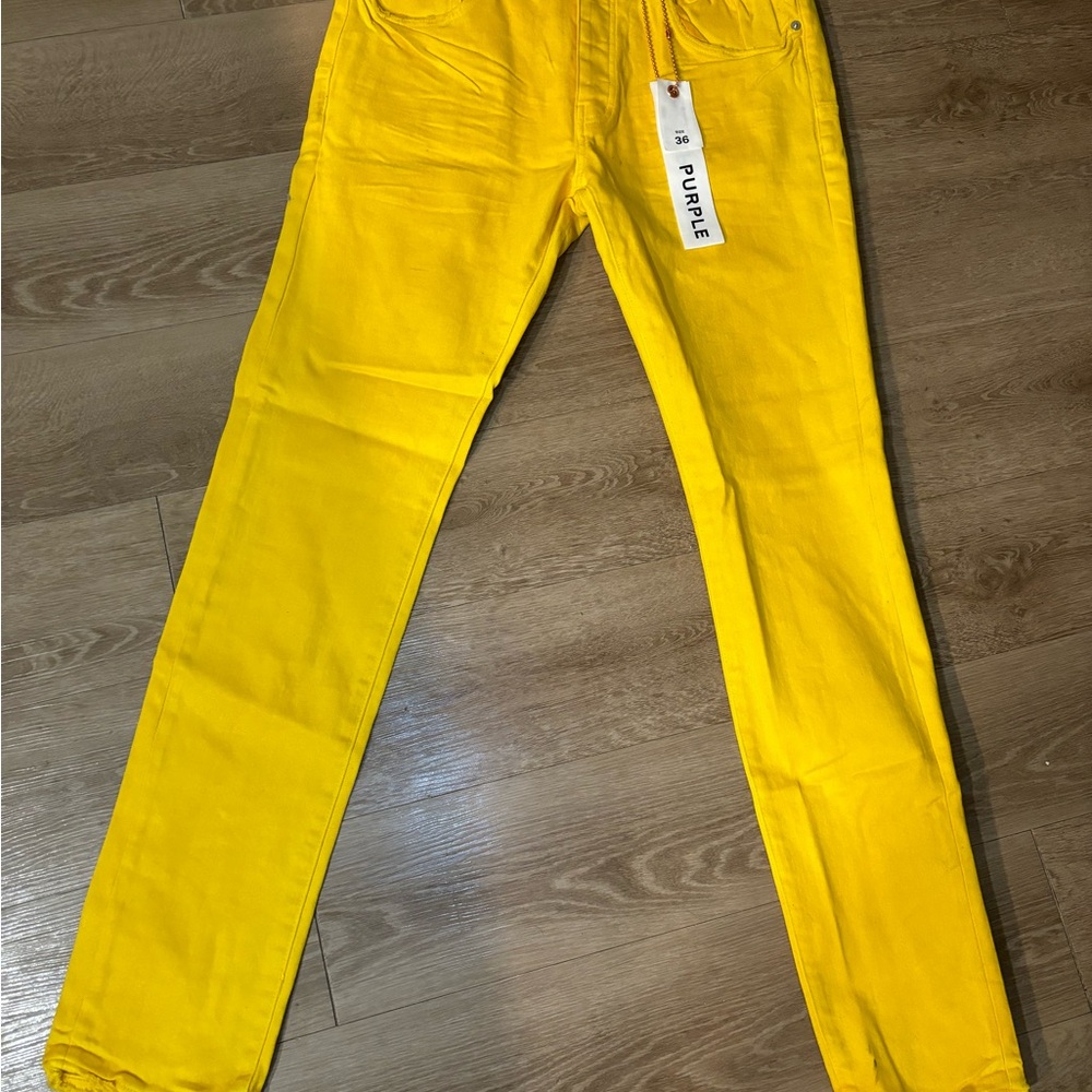 Purple Brand Yellow Jeans